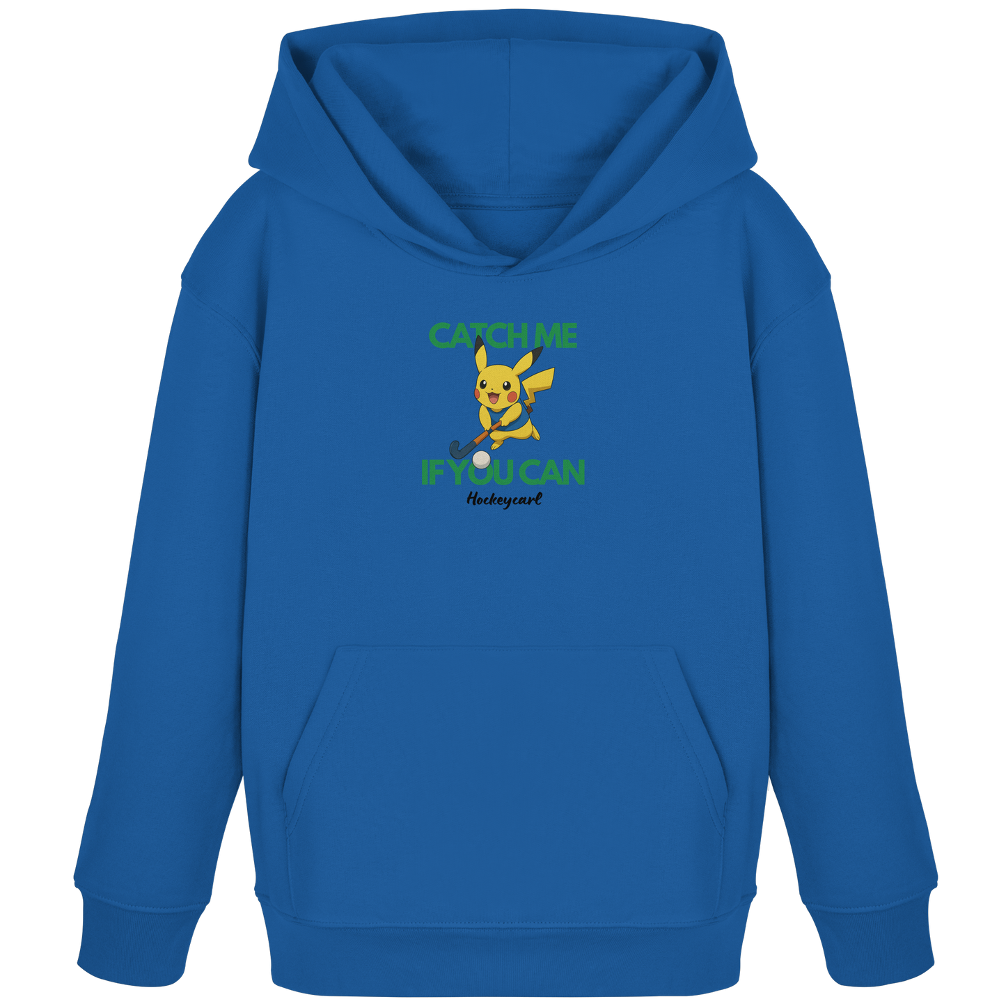 Catch me if you can - Kids Organic Hoodie - Hockeycarl