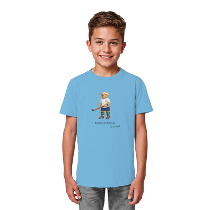 Hockeybear  - Kids Organic Shirt - Hockeycarl