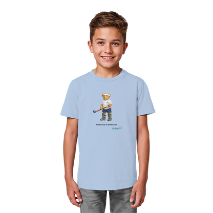 Hockeybear  - Kids Organic Shirt - Hockeycarl