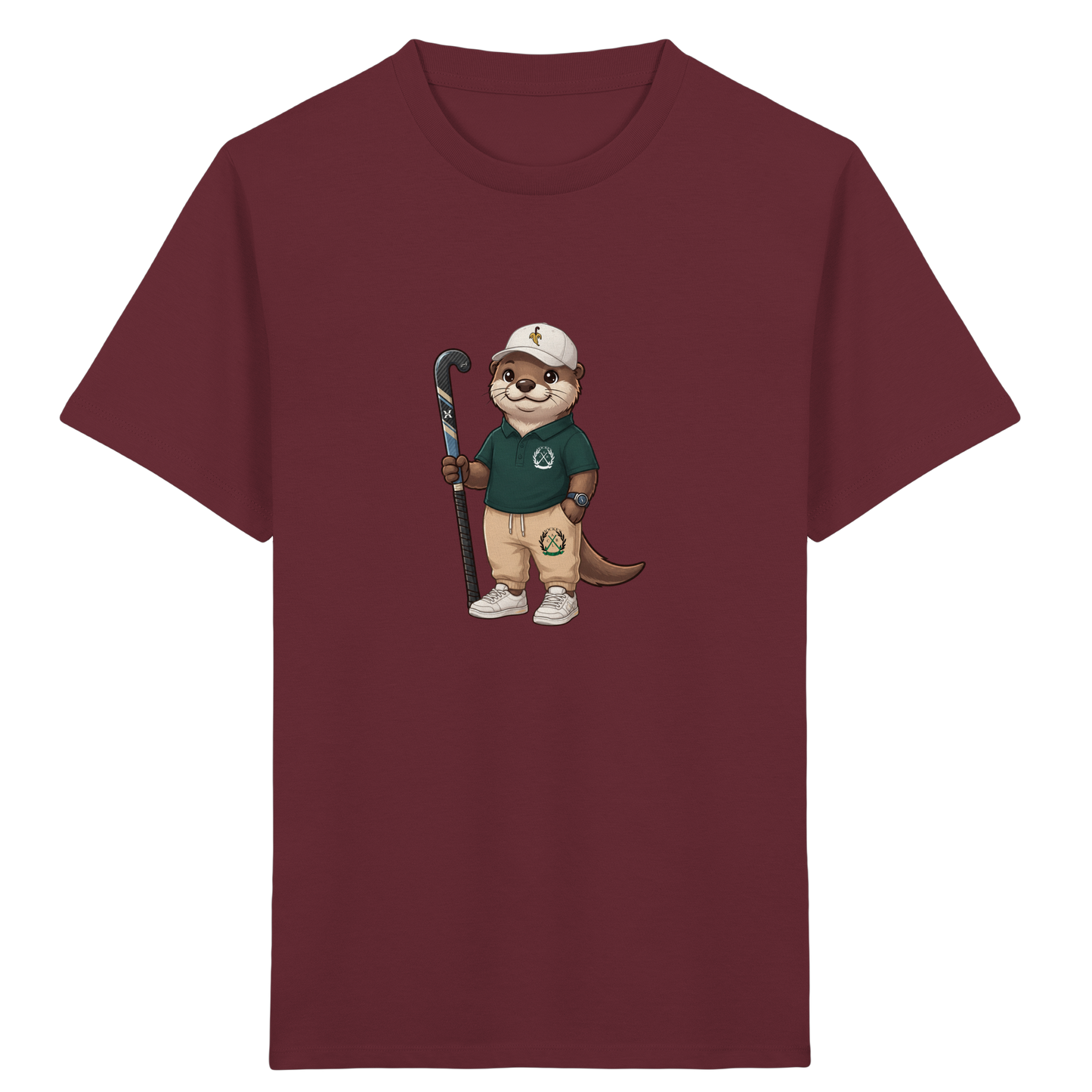 Hockey Otter - Kids Organic Shirt - Hockeycarl