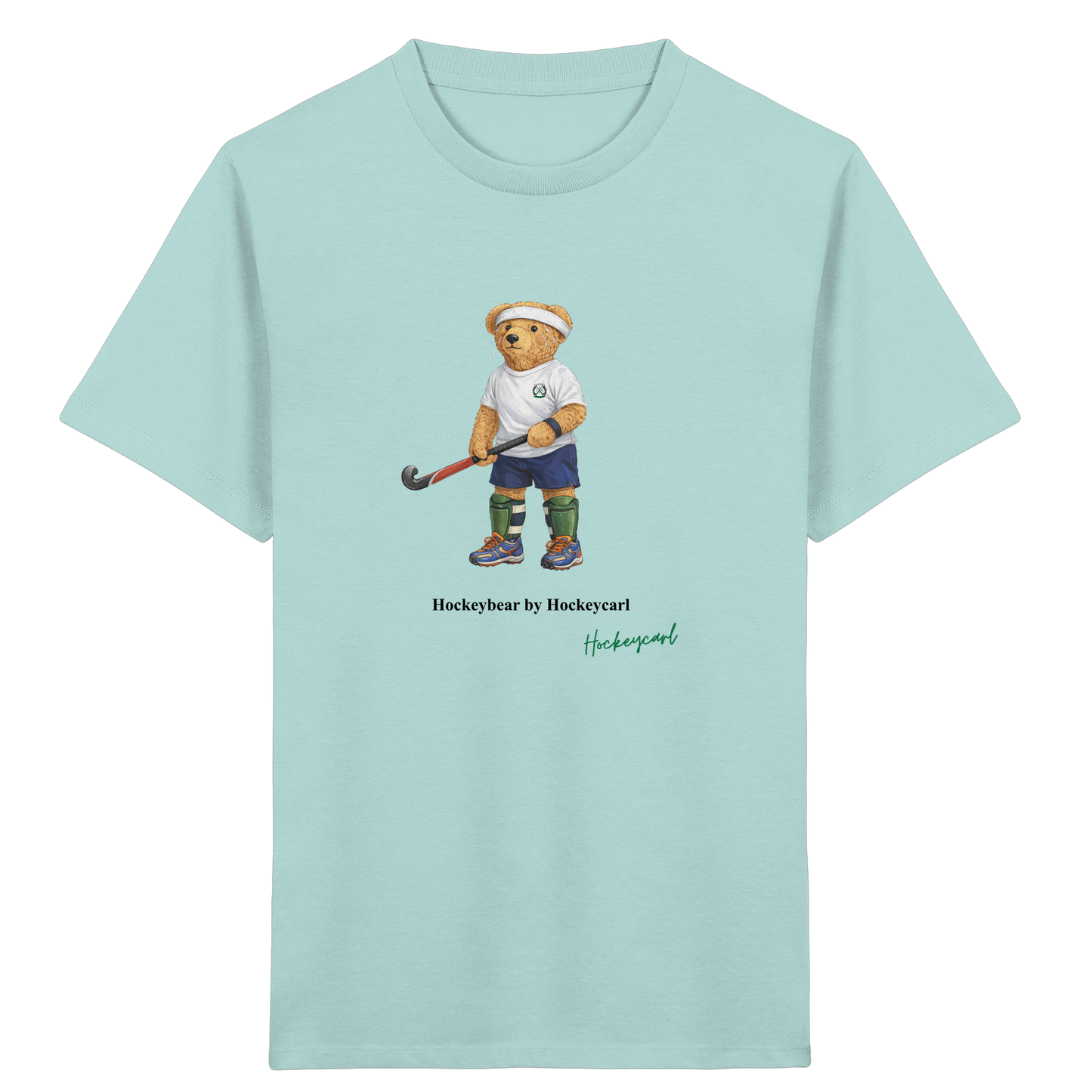 Hockeybear  - Kids Organic Shirt - Hockeycarl