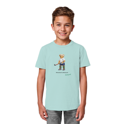 Hockeybear  - Kids Organic Shirt - Hockeycarl