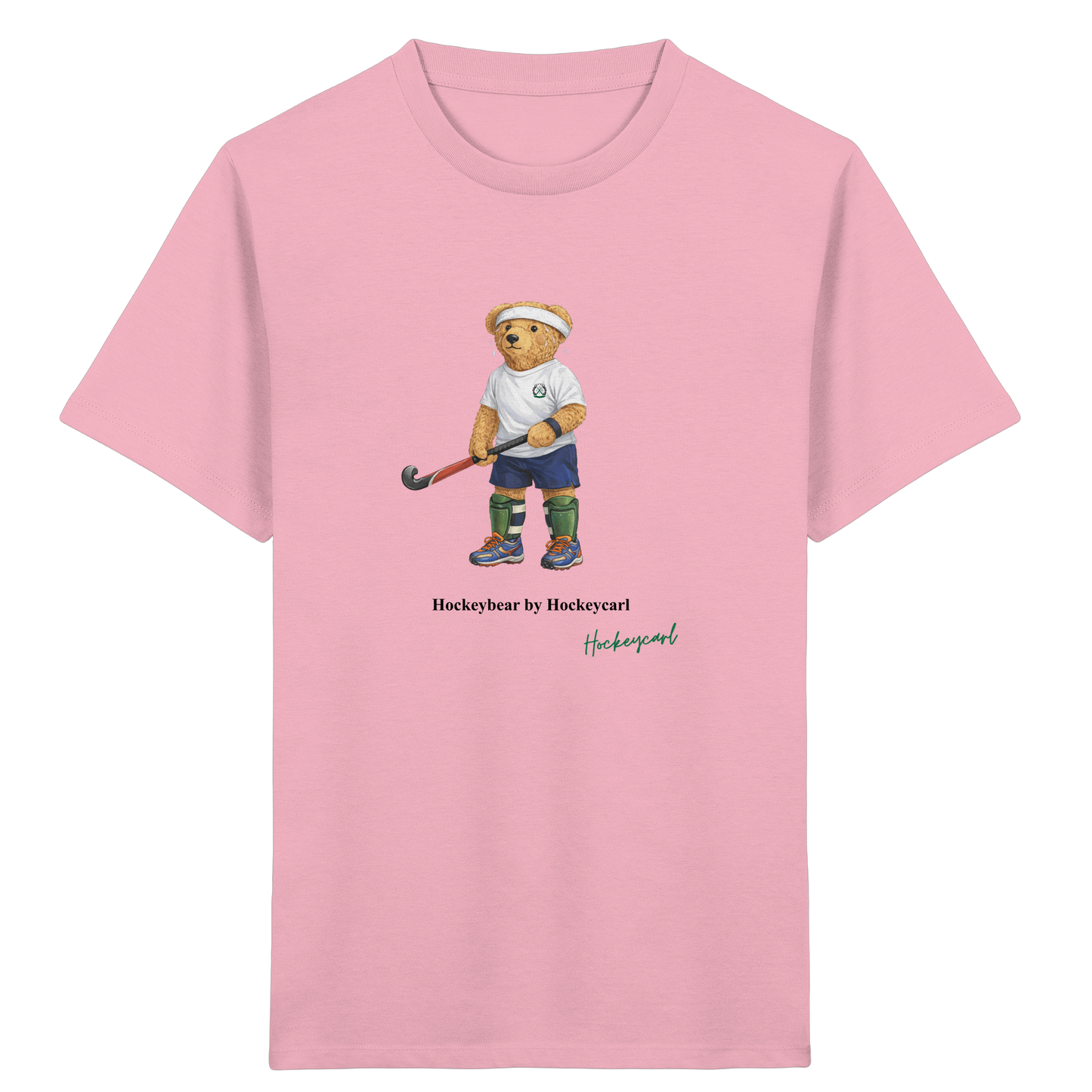 Hockeybear  - Kids Organic Shirt - Hockeycarl