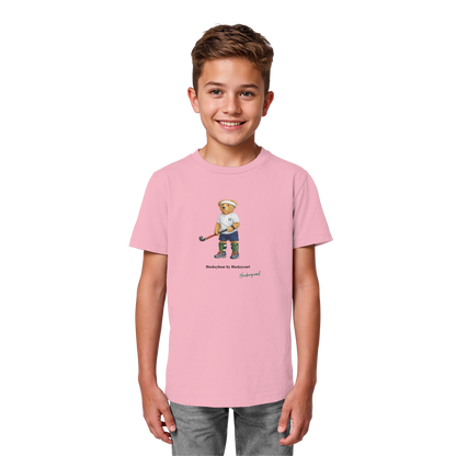 Hockeybear  - Kids Organic Shirt - Hockeycarl