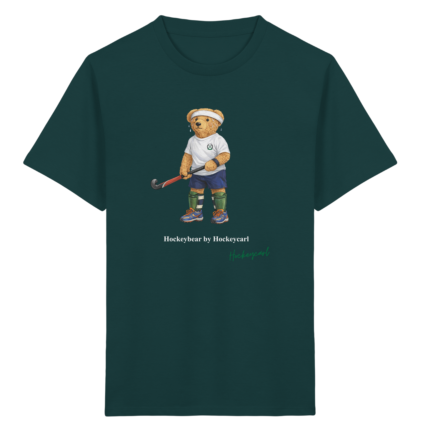 Hockeybear  - Kids Organic Shirt - Hockeycarl