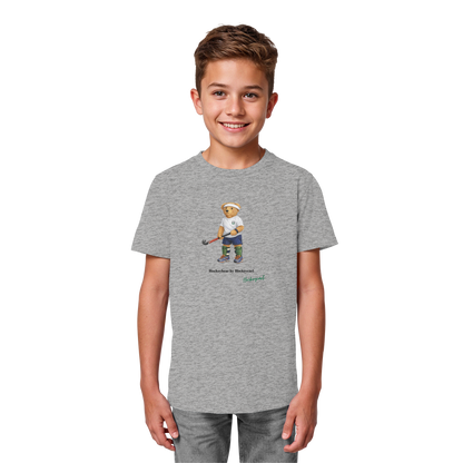 Hockeybear  - Kids Organic Shirt - Hockeycarl