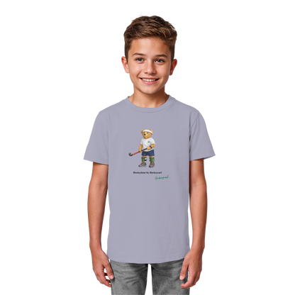Hockeybear  - Kids Organic Shirt - Hockeycarl