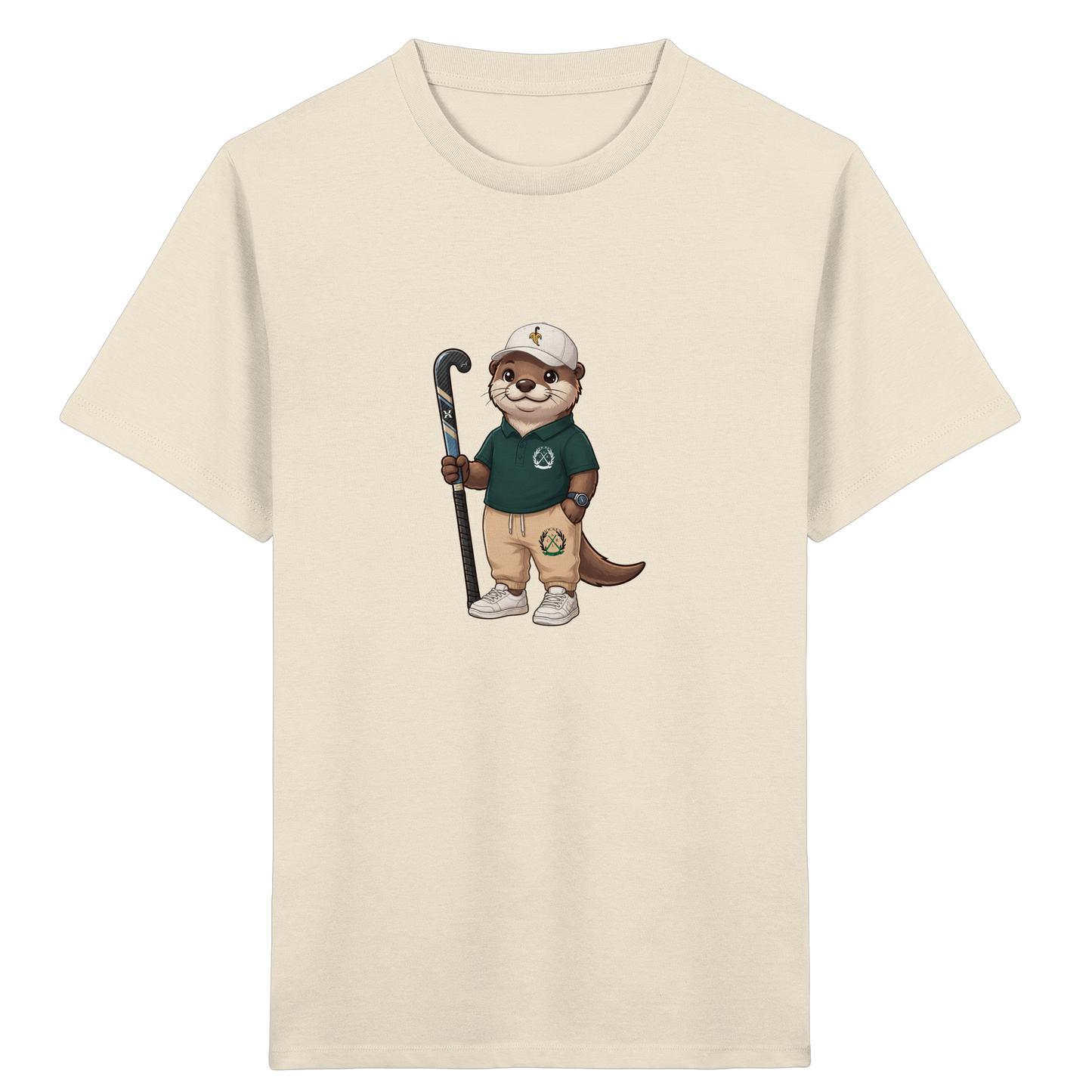 Hockey Otter - Kids Organic Shirt - Hockeycarl