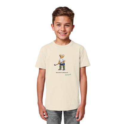 Hockeybear  - Kids Organic Shirt - Hockeycarl