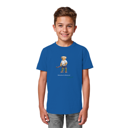 Hockeybear  - Kids Organic Shirt - Hockeycarl