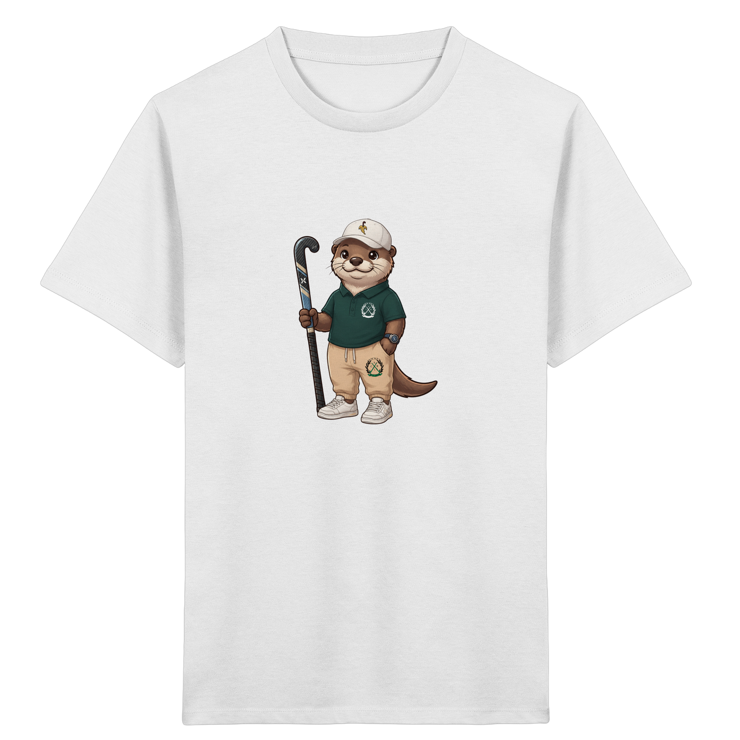 Hockey Otter - Kids Organic Shirt - Hockeycarl