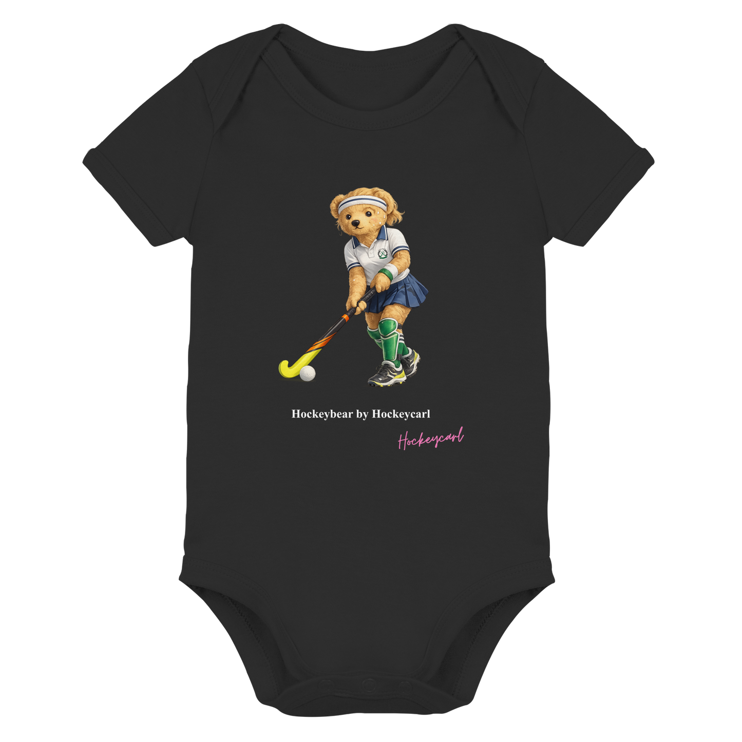 Hockeybear  - Organic Baby Bodysuit