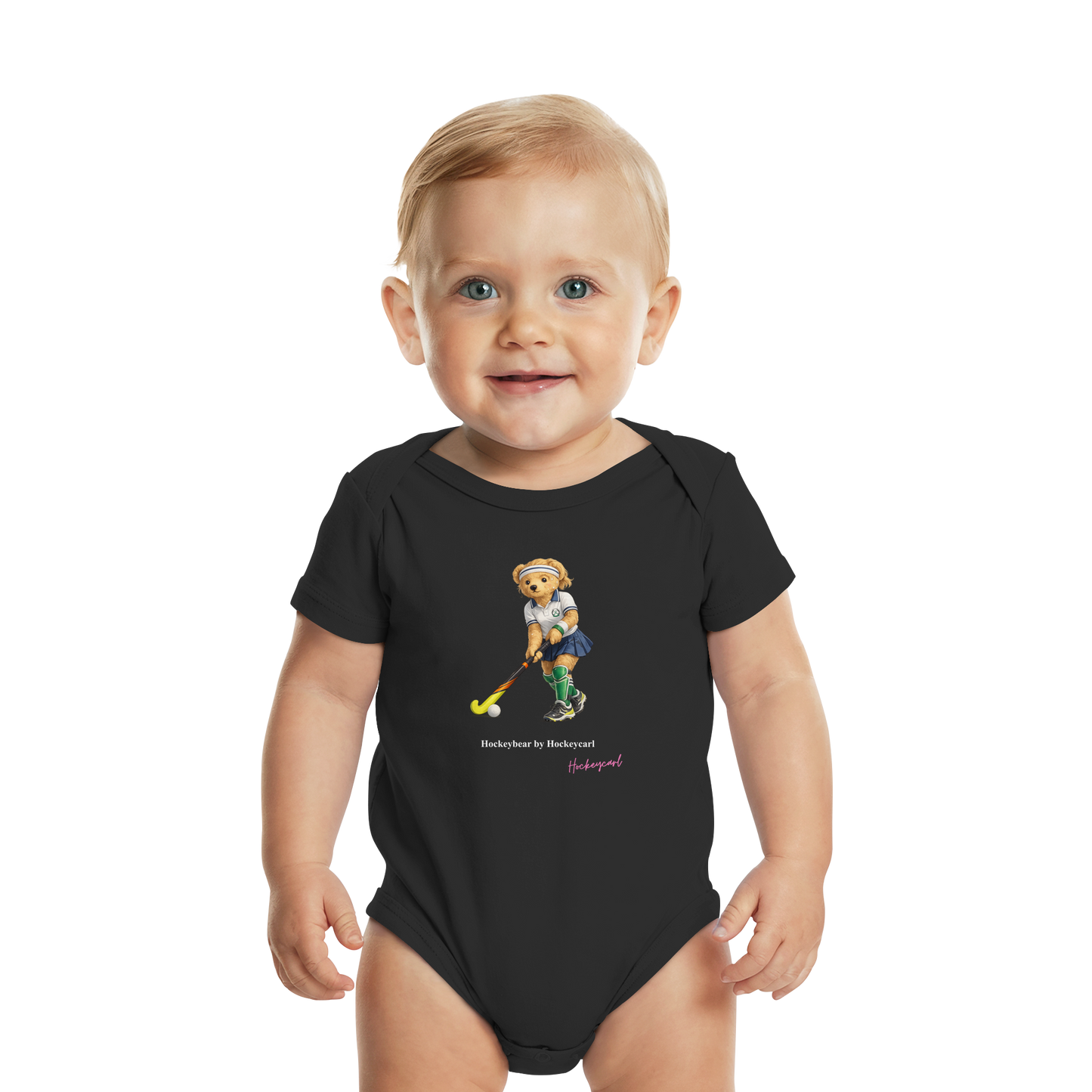 Hockeybear  - Organic Baby Bodysuit
