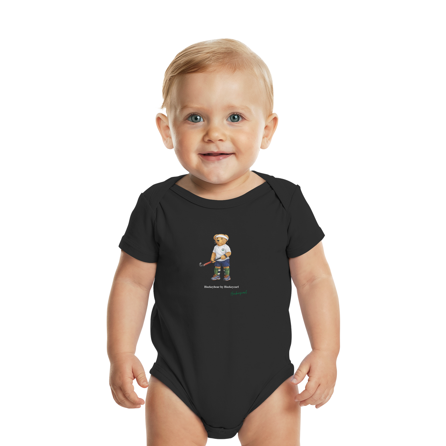 Hockeybear  - Organic Baby Bodysuit