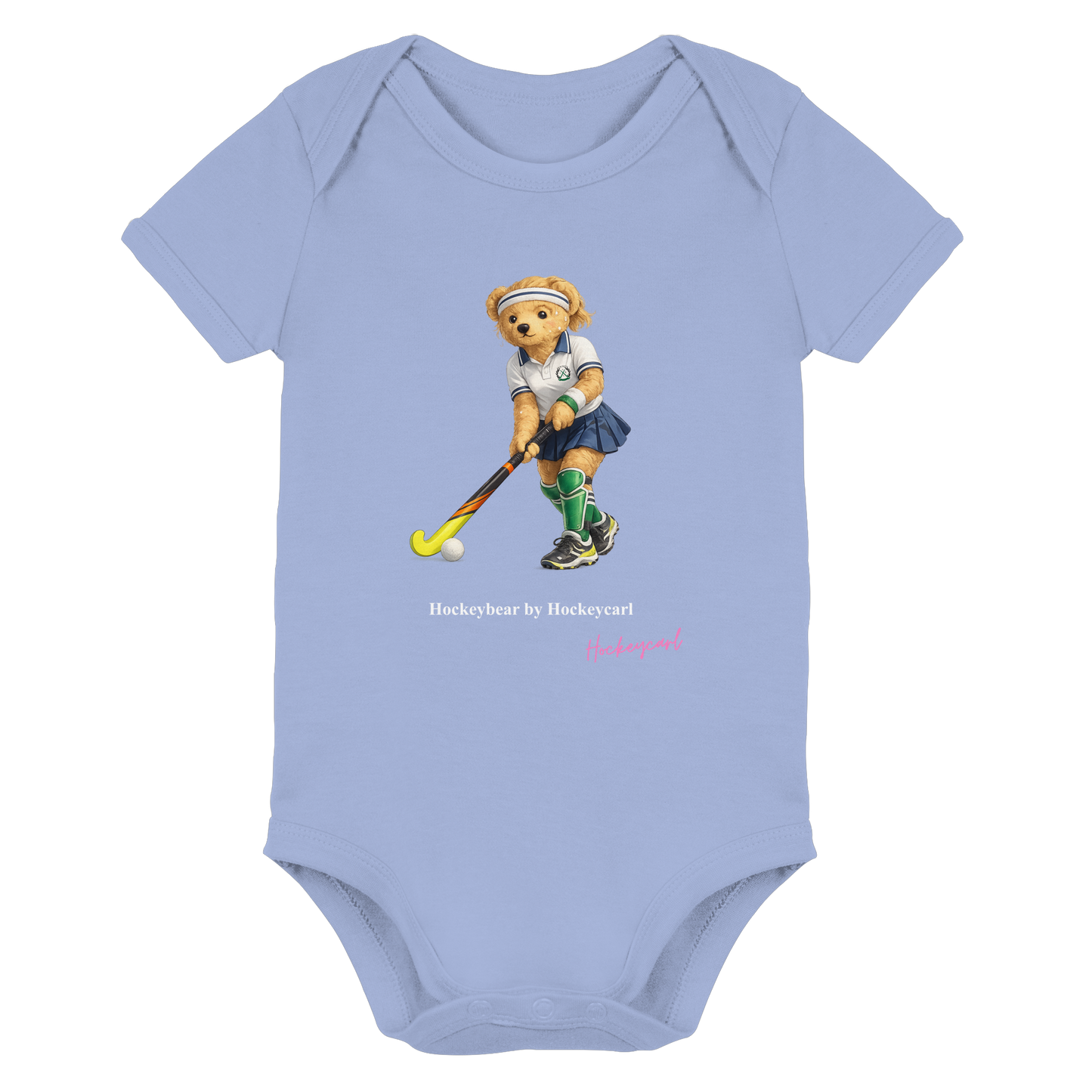 Hockeybear  - Organic Baby Bodysuit