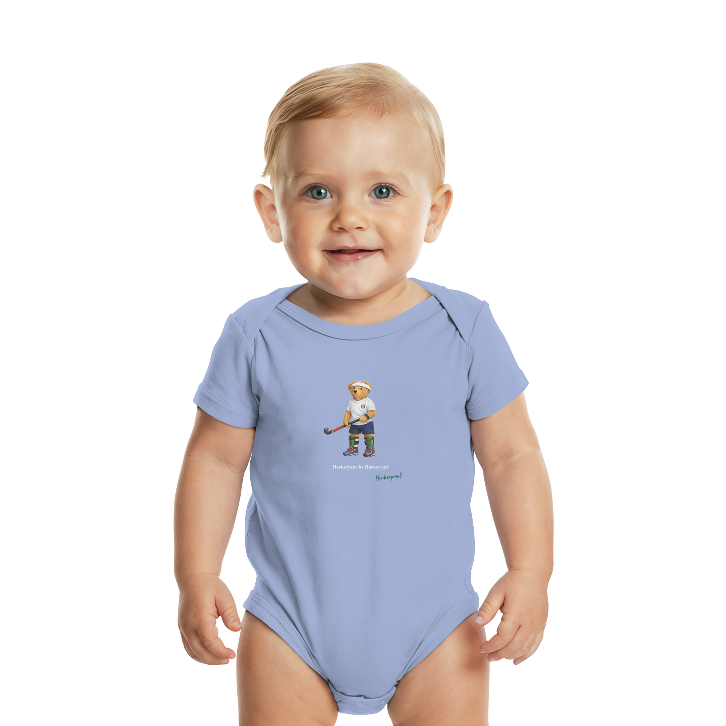 Hockeybear  - Organic Baby Bodysuit