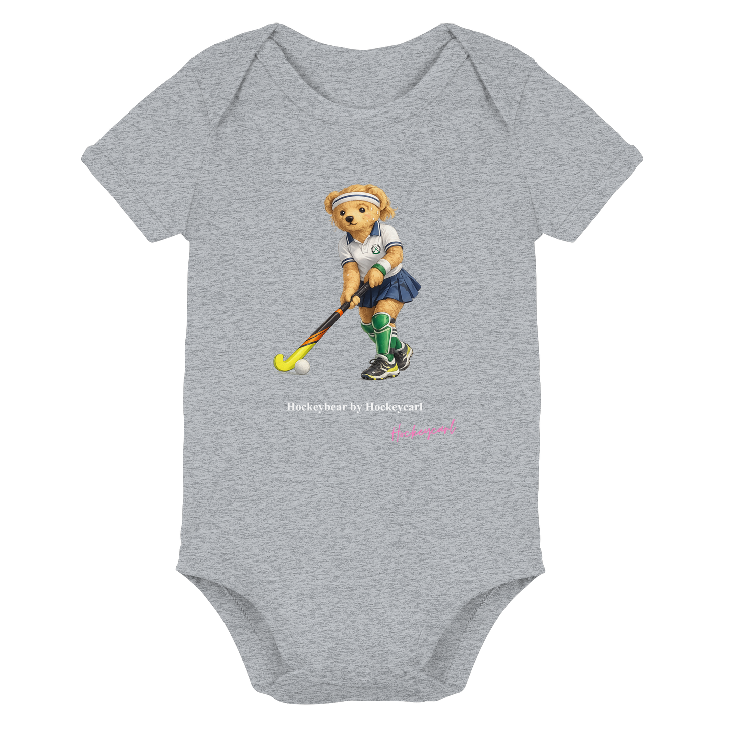 Hockeybear  - Organic Baby Bodysuit