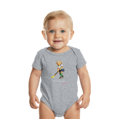 Hockeybear  - Organic Baby Bodysuit