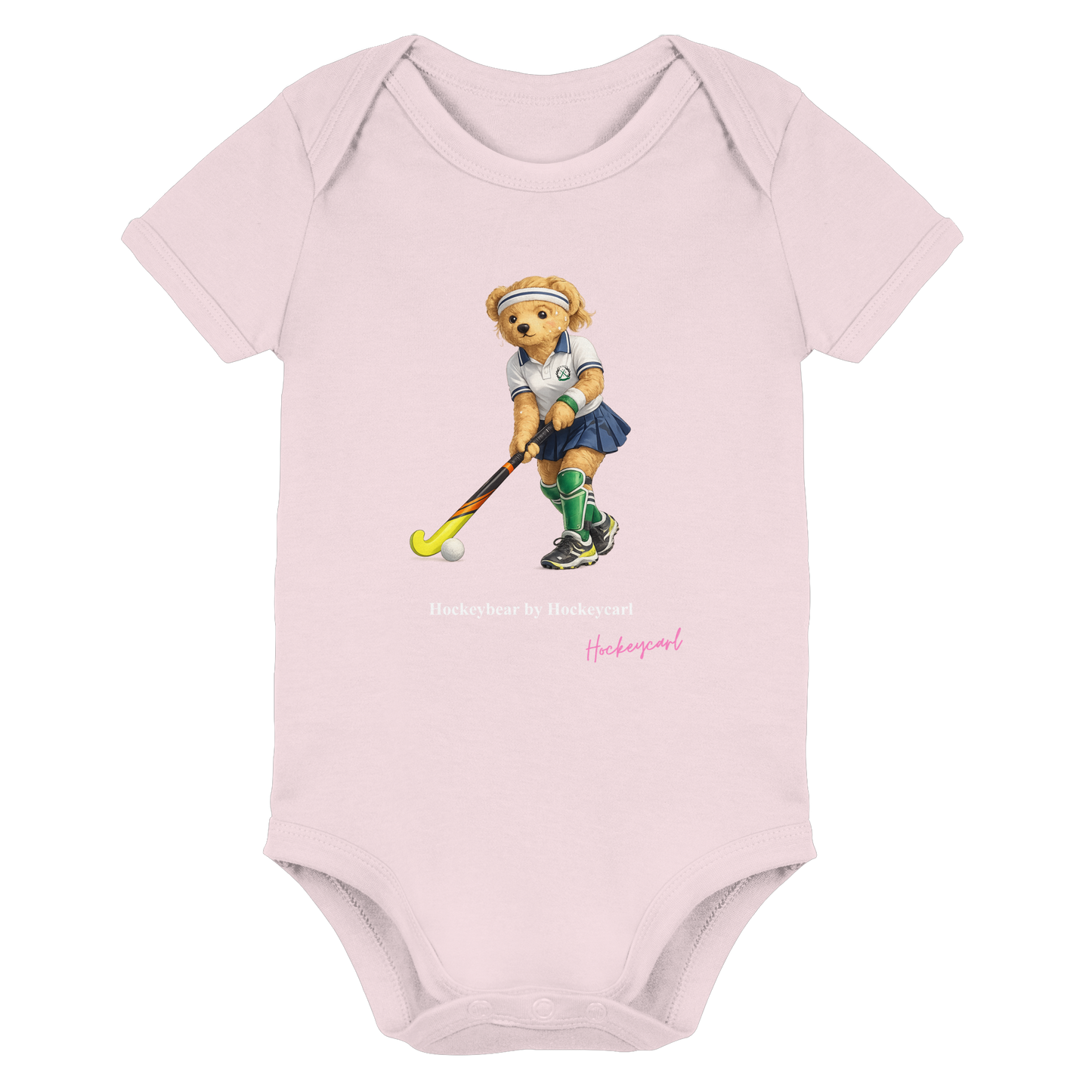 Hockeybear  - Organic Baby Bodysuit