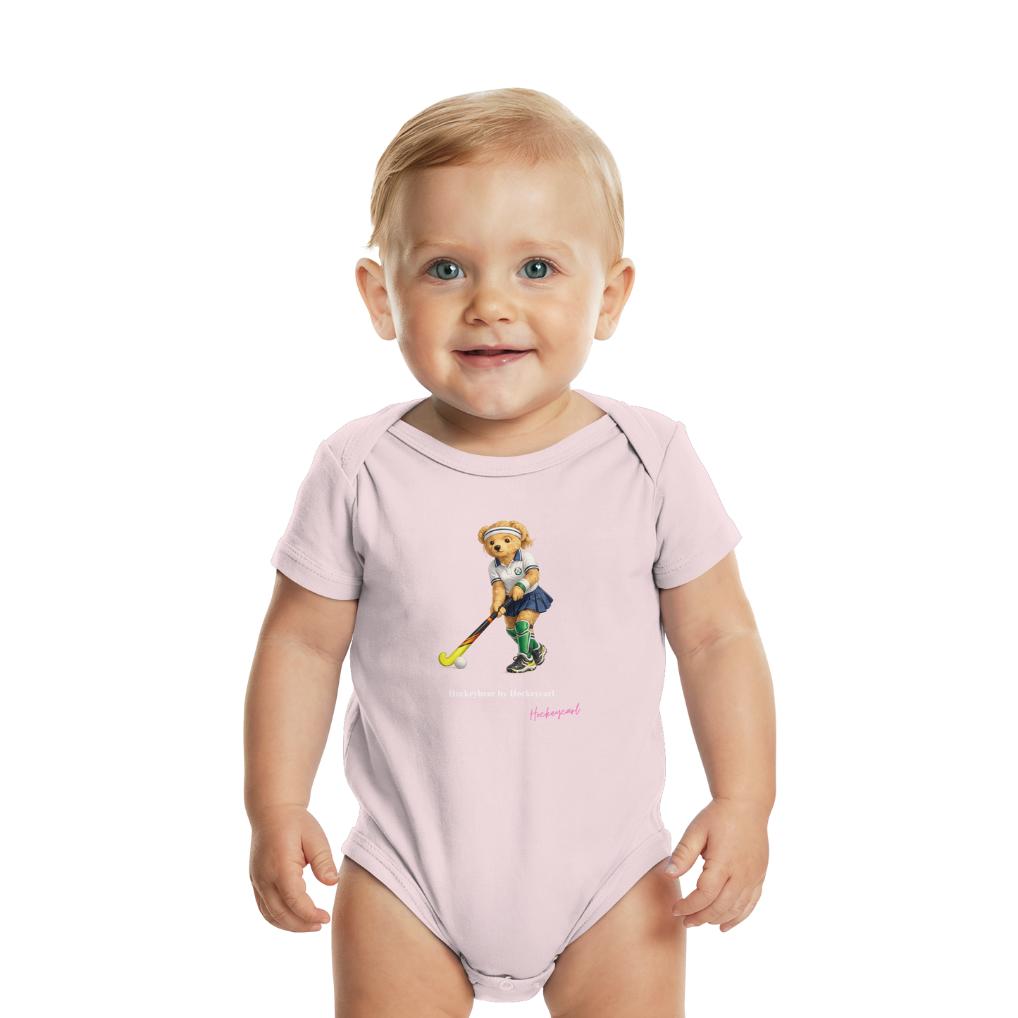 Hockeybear  - Organic Baby Bodysuit