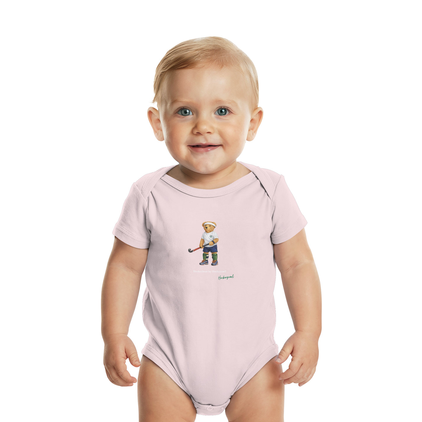 Hockeybear  - Organic Baby Bodysuit