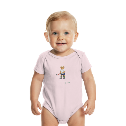 Hockeybear  - Organic Baby Bodysuit