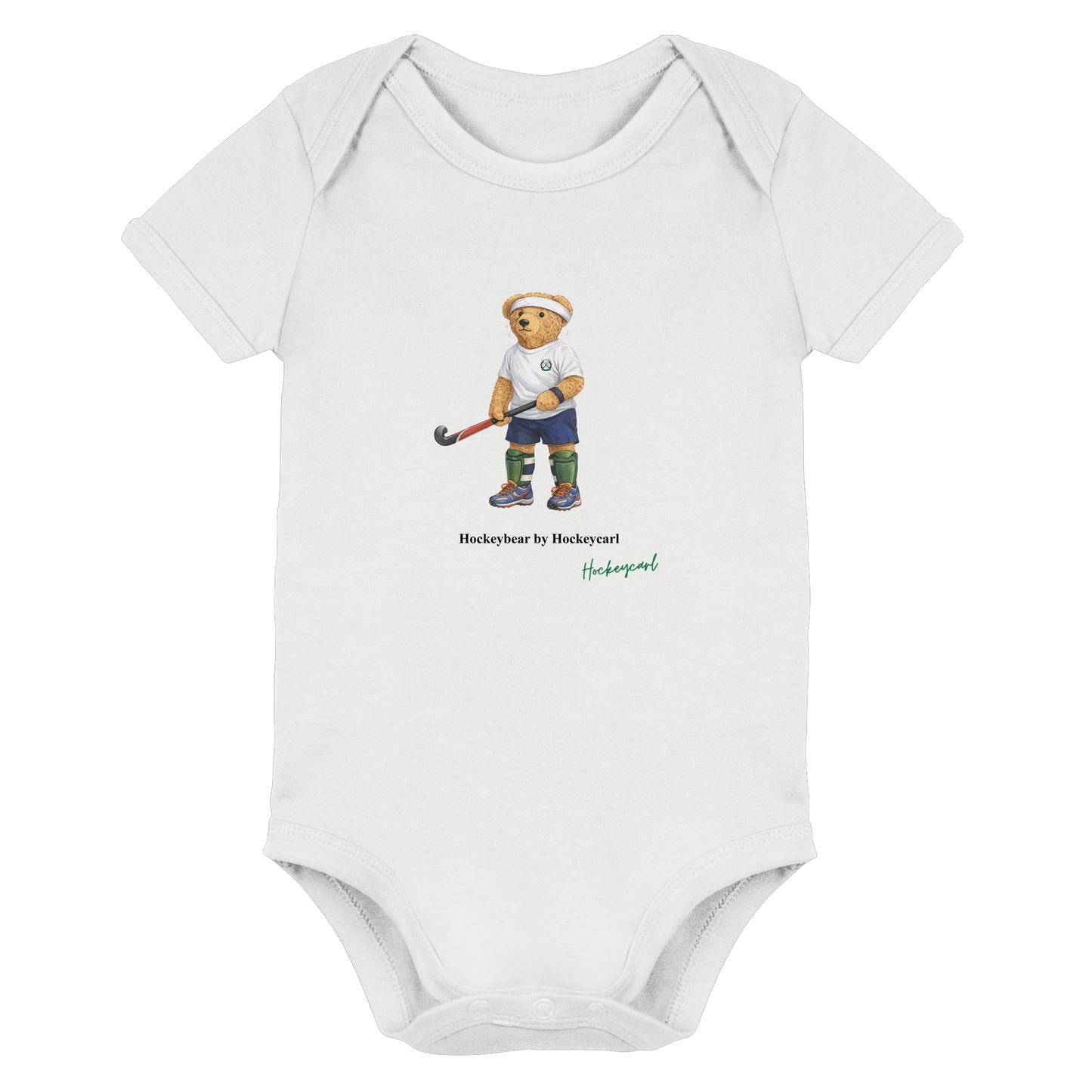 Hockeybear  - Organic Baby Bodysuit