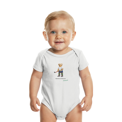 Hockeybear  - Organic Baby Bodysuit