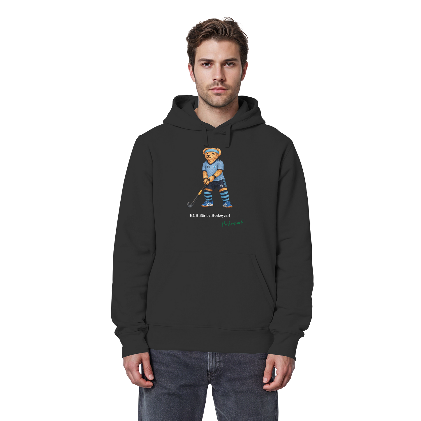 Hockey-Club Bad Homburg Bär - Organic Basic Hoodie - Hockeycarl