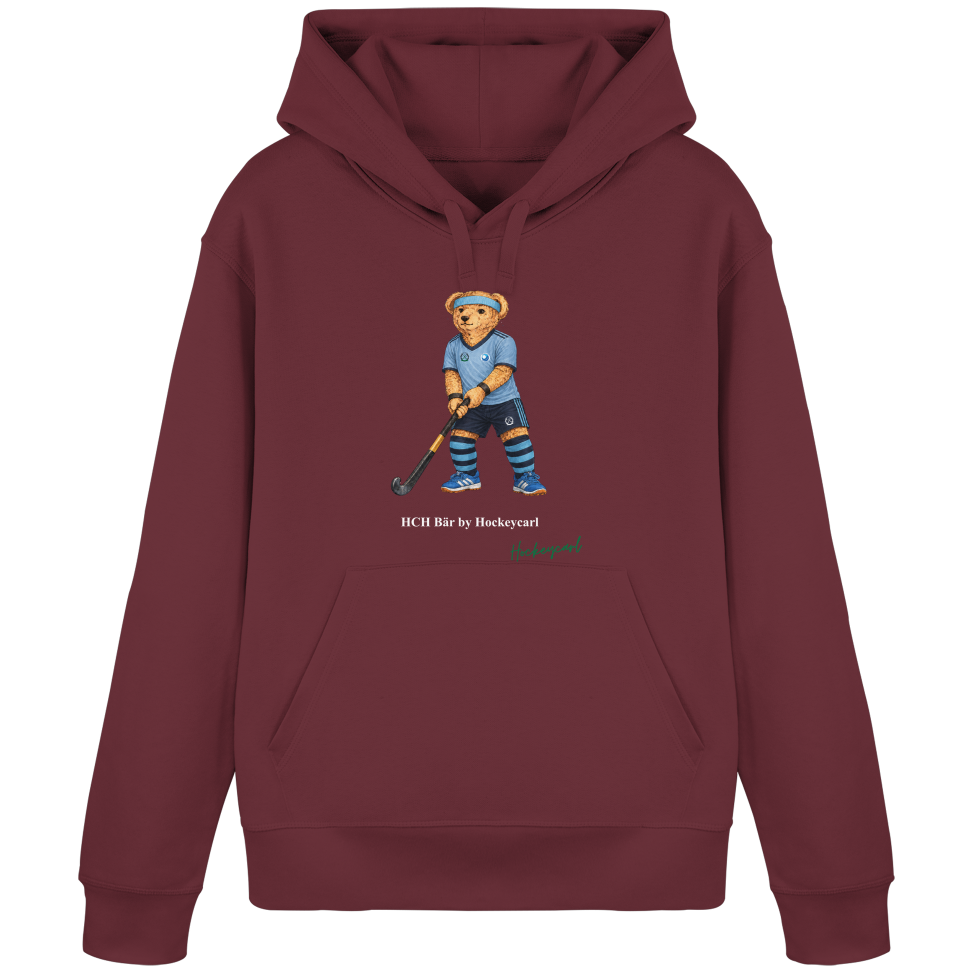 Hockey-Club Bad Homburg Bär - Organic Basic Hoodie - Hockeycarl