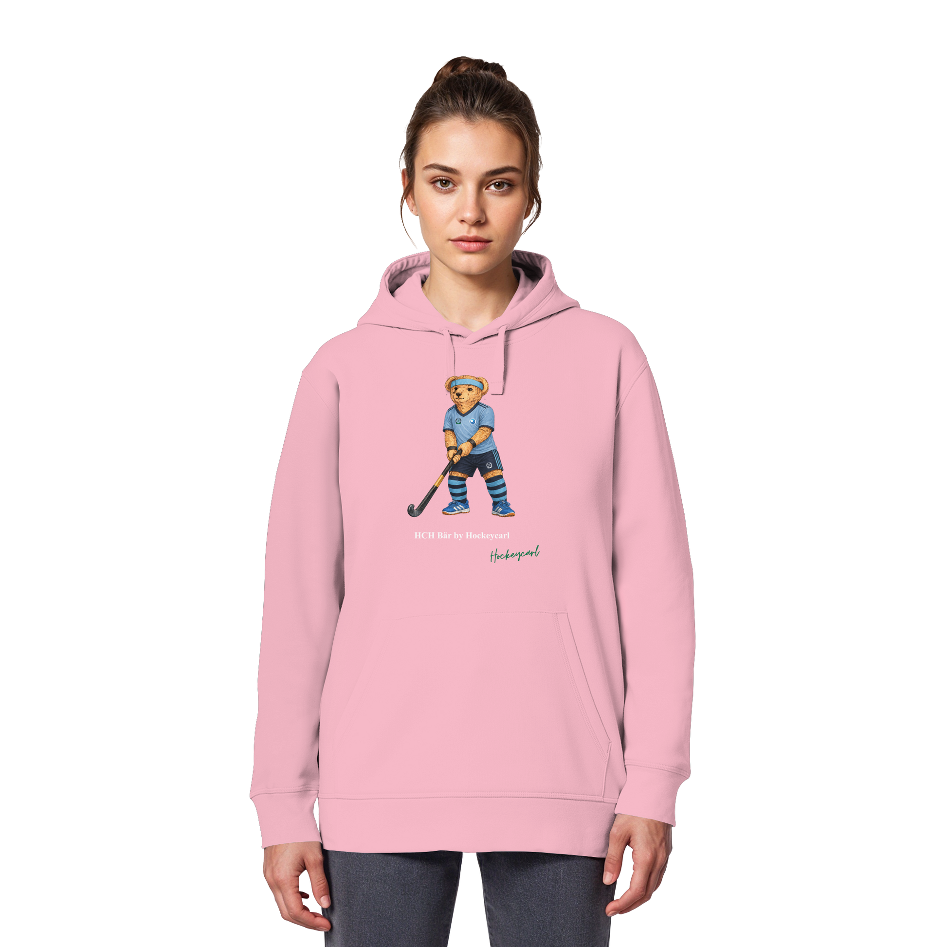 Hockey-Club Bad Homburg Bär - Organic Basic Hoodie - Hockeycarl