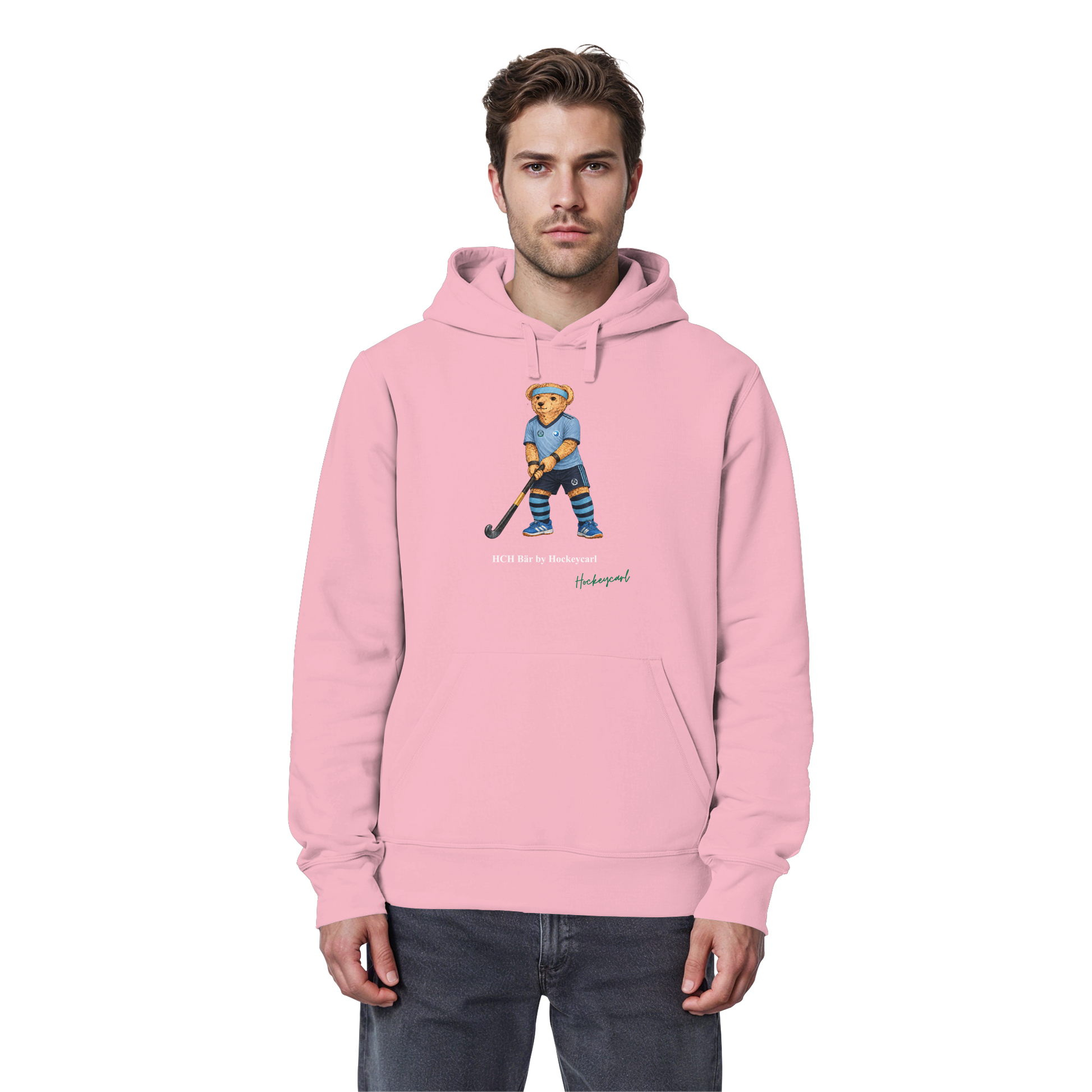 Hockey-Club Bad Homburg Bär - Organic Basic Hoodie - Hockeycarl