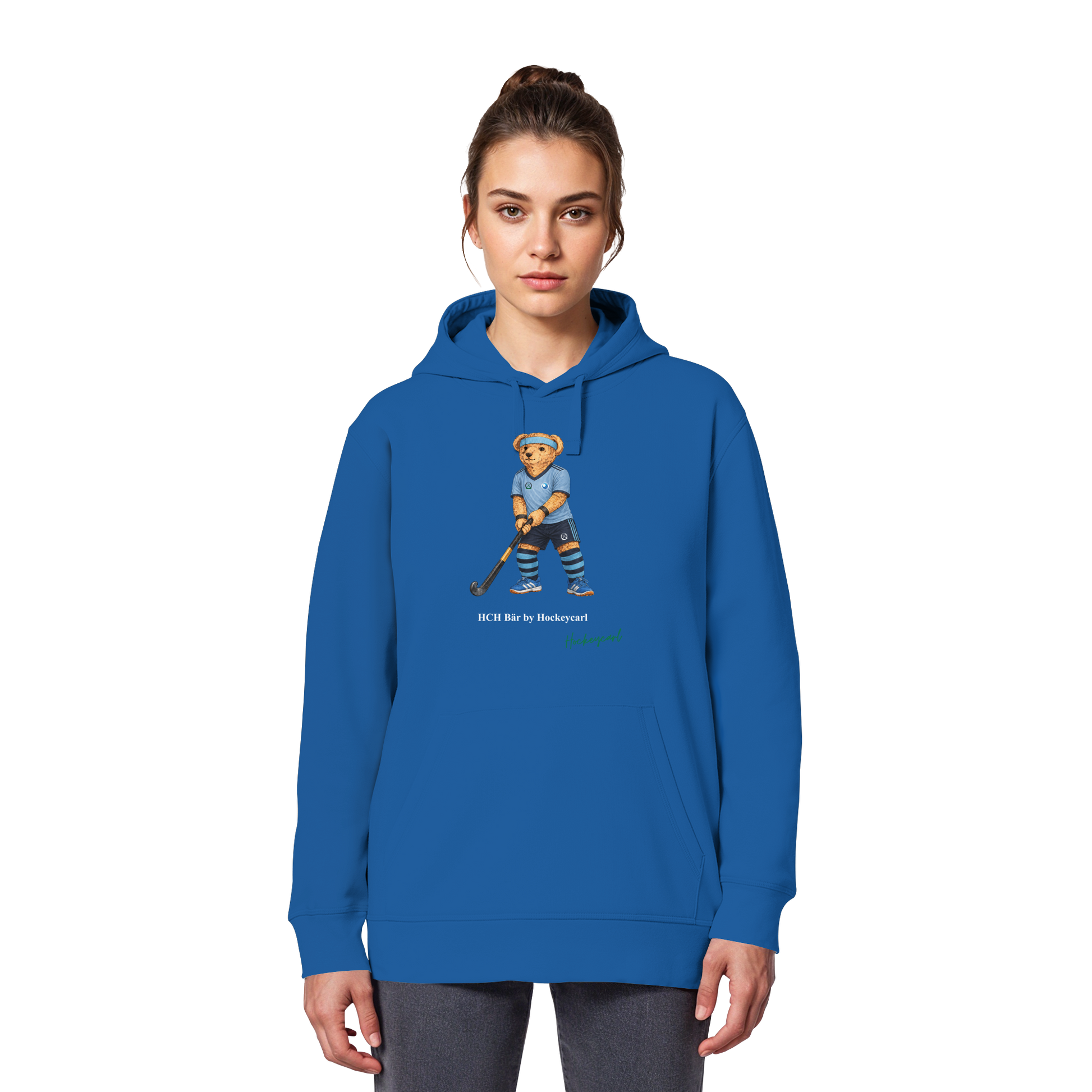 Hockey-Club Bad Homburg Bär - Organic Basic Hoodie - Hockeycarl