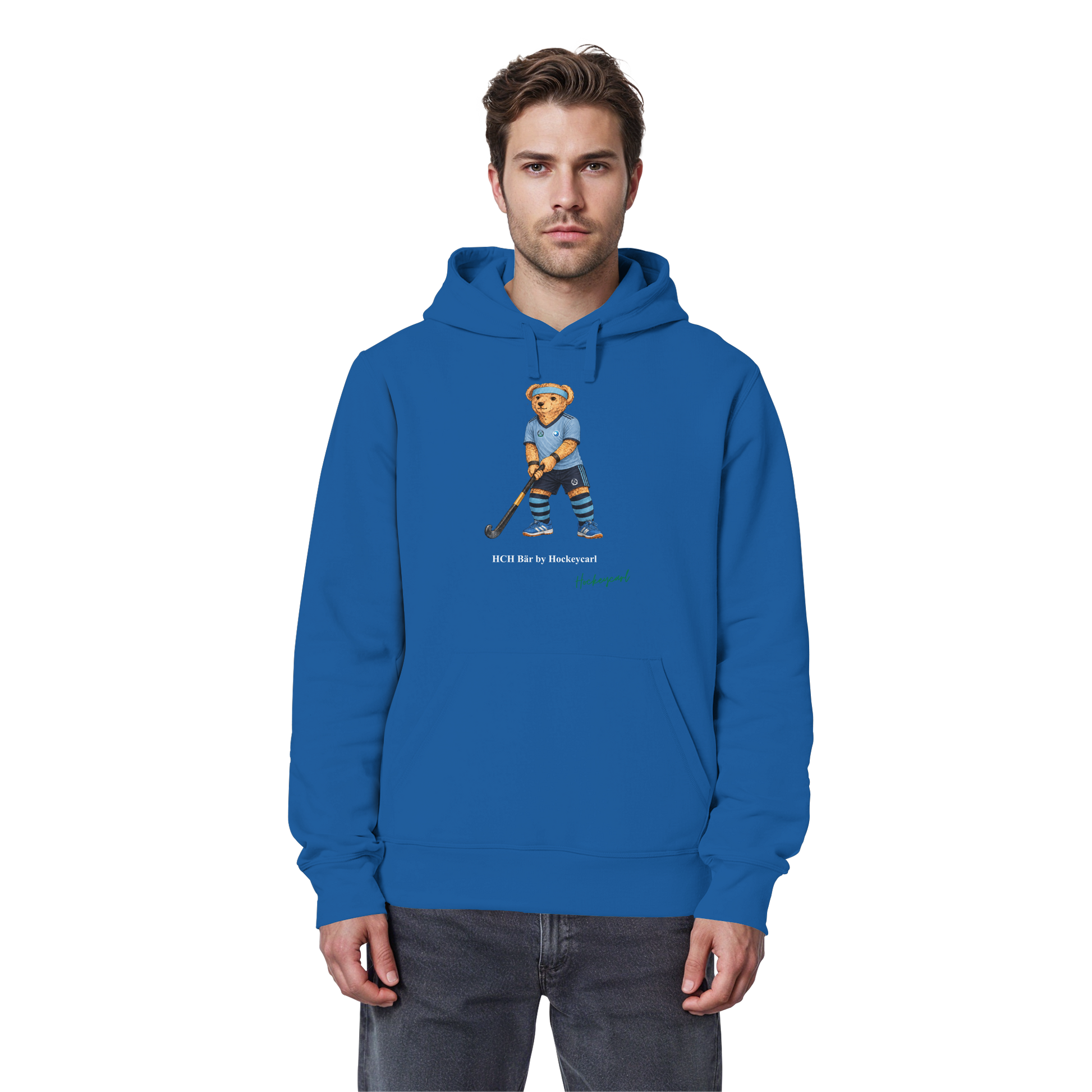 Hockey-Club Bad Homburg Bär - Organic Basic Hoodie - Hockeycarl
