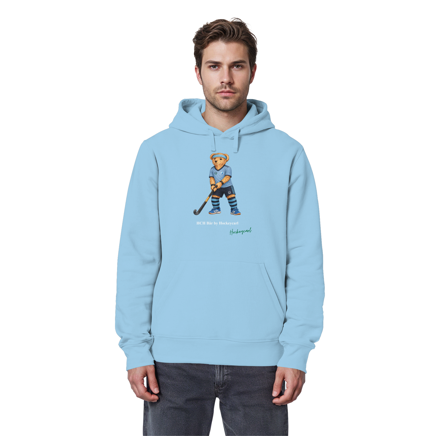 Hockey-Club Bad Homburg Bär - Organic Basic Hoodie - Hockeycarl