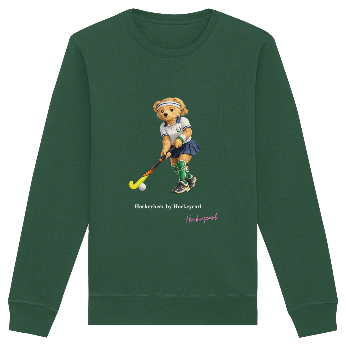 Hockeybear  - Organic Basic Unisex Sweatshirt - Hockeycarl