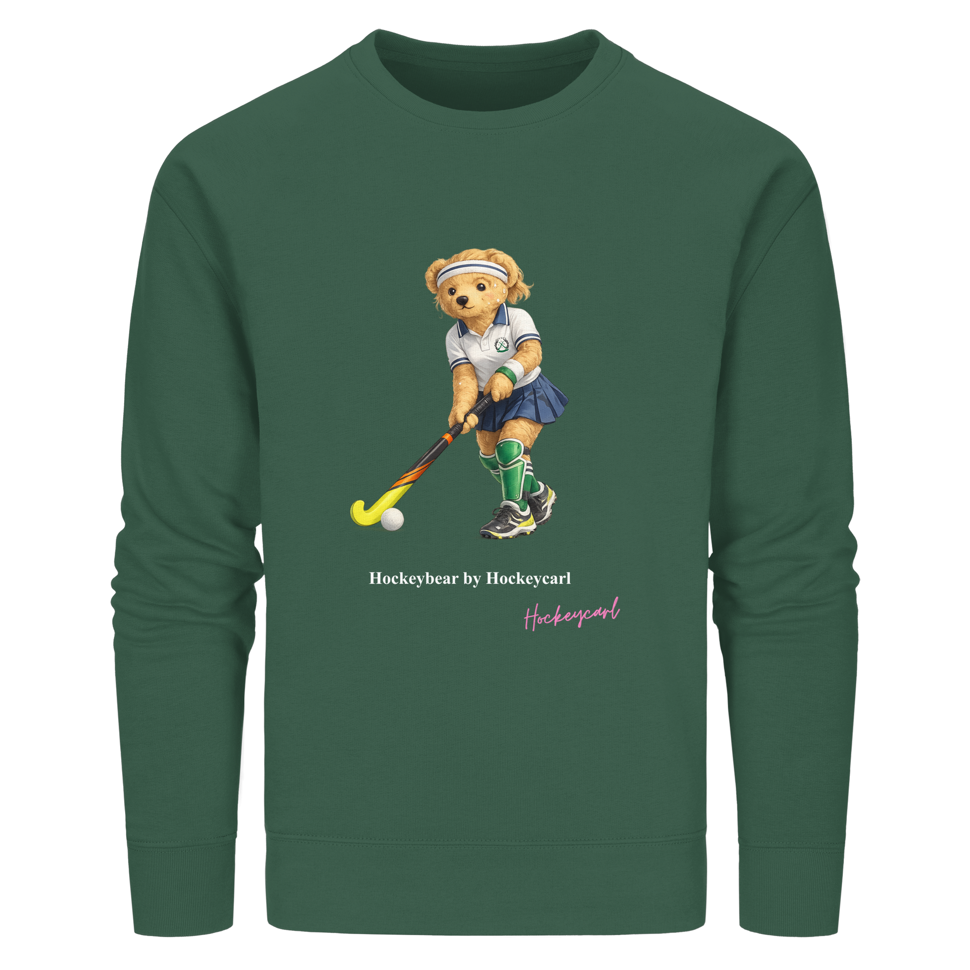 Hockeybear  - Organic Basic Unisex Sweatshirt - Hockeycarl
