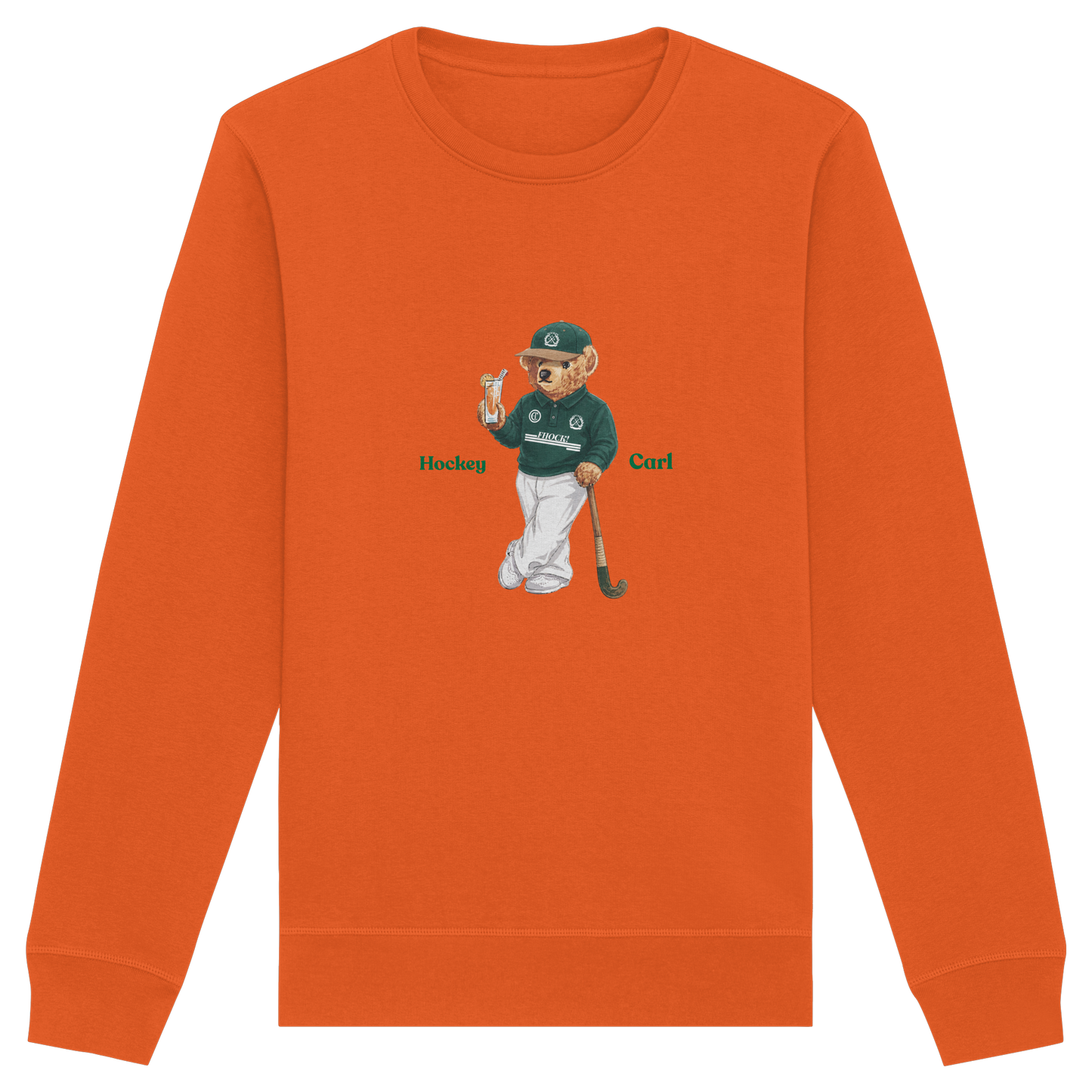 Hockeycarlbear - Organic Basic Unisex Sweatshirt - Hockeycarl