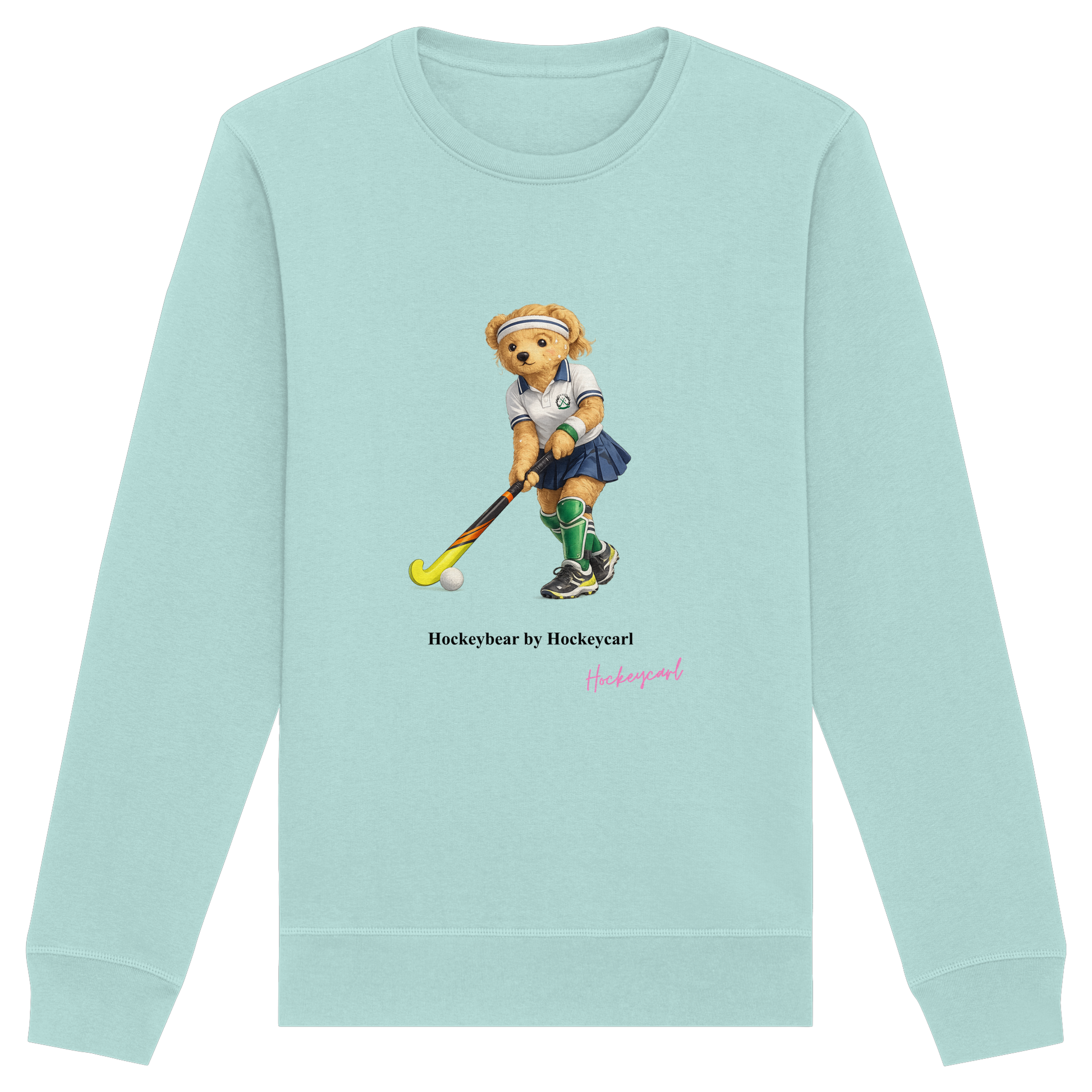 Hockeybear  - Organic Basic Unisex Sweatshirt - Hockeycarl