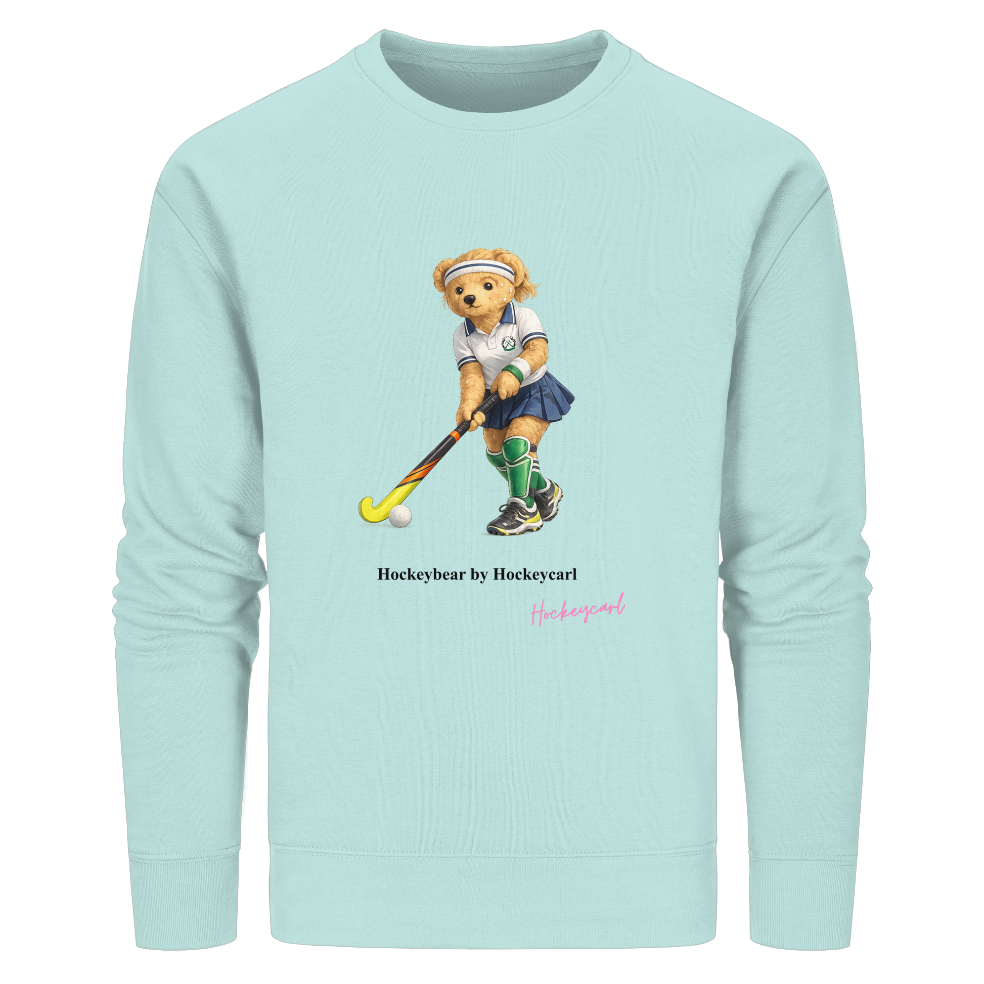 Hockeybear  - Organic Basic Unisex Sweatshirt - Hockeycarl