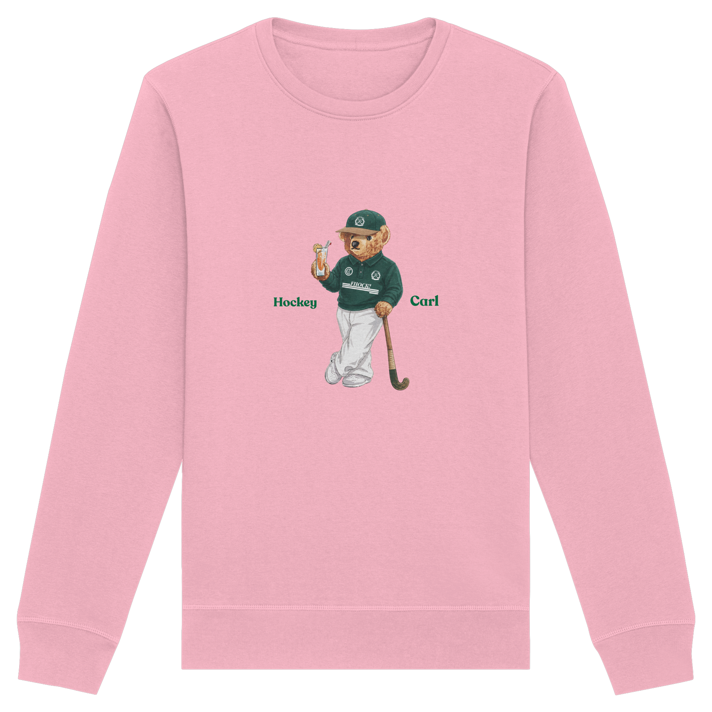 Hockeycarlbear - Organic Basic Unisex Sweatshirt - Hockeycarl