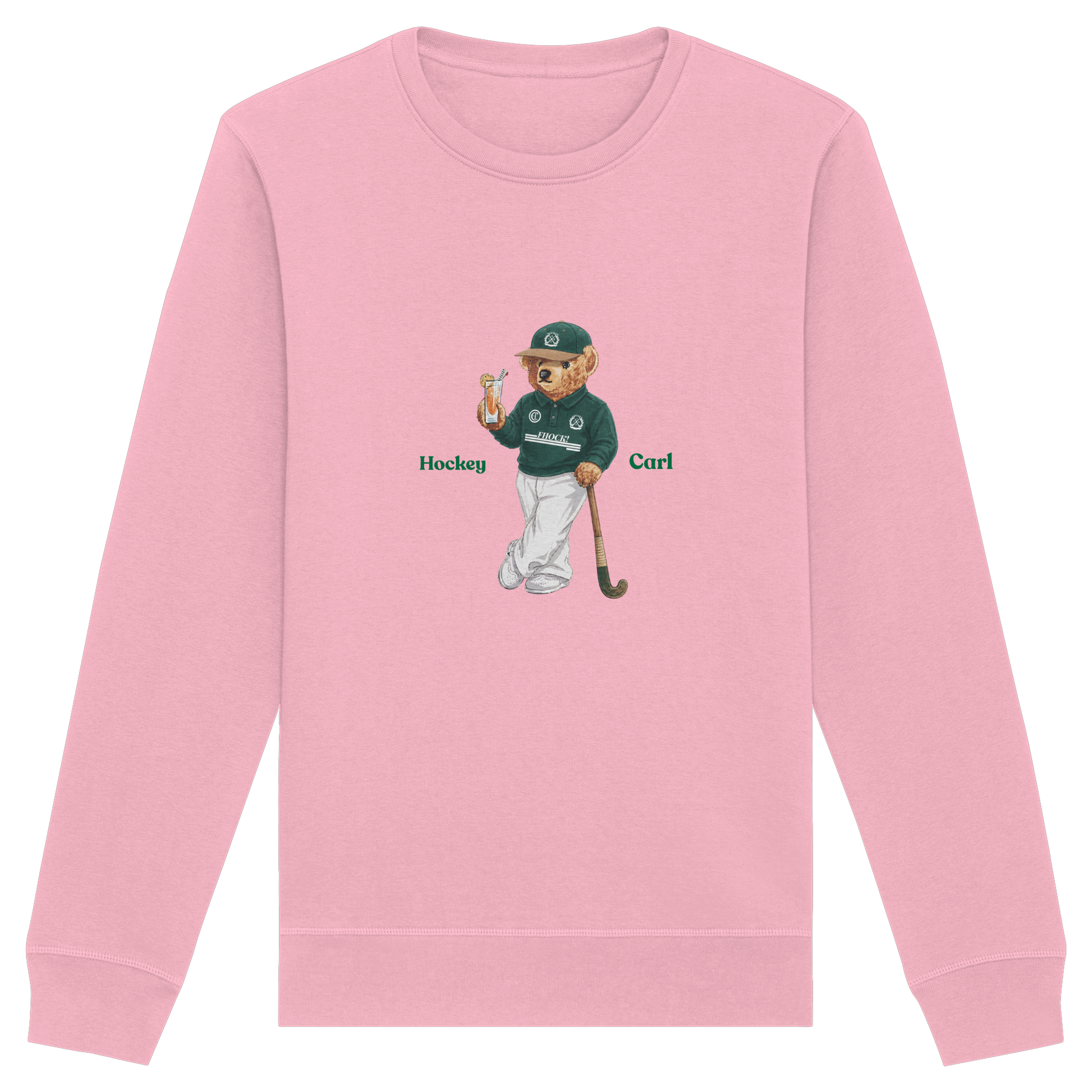Hockeycarlbear - Organic Basic Unisex Sweatshirt - Hockeycarl