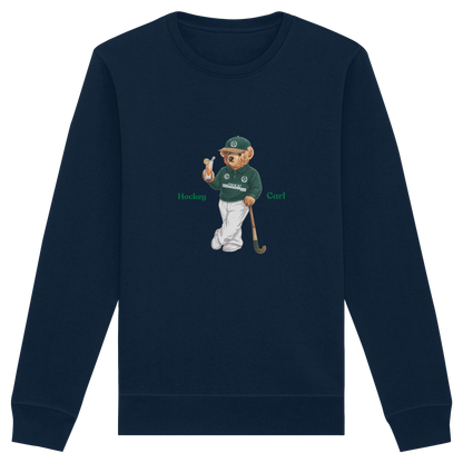 Hockeycarlbear - Organic Basic Unisex Sweatshirt - Hockeycarl
