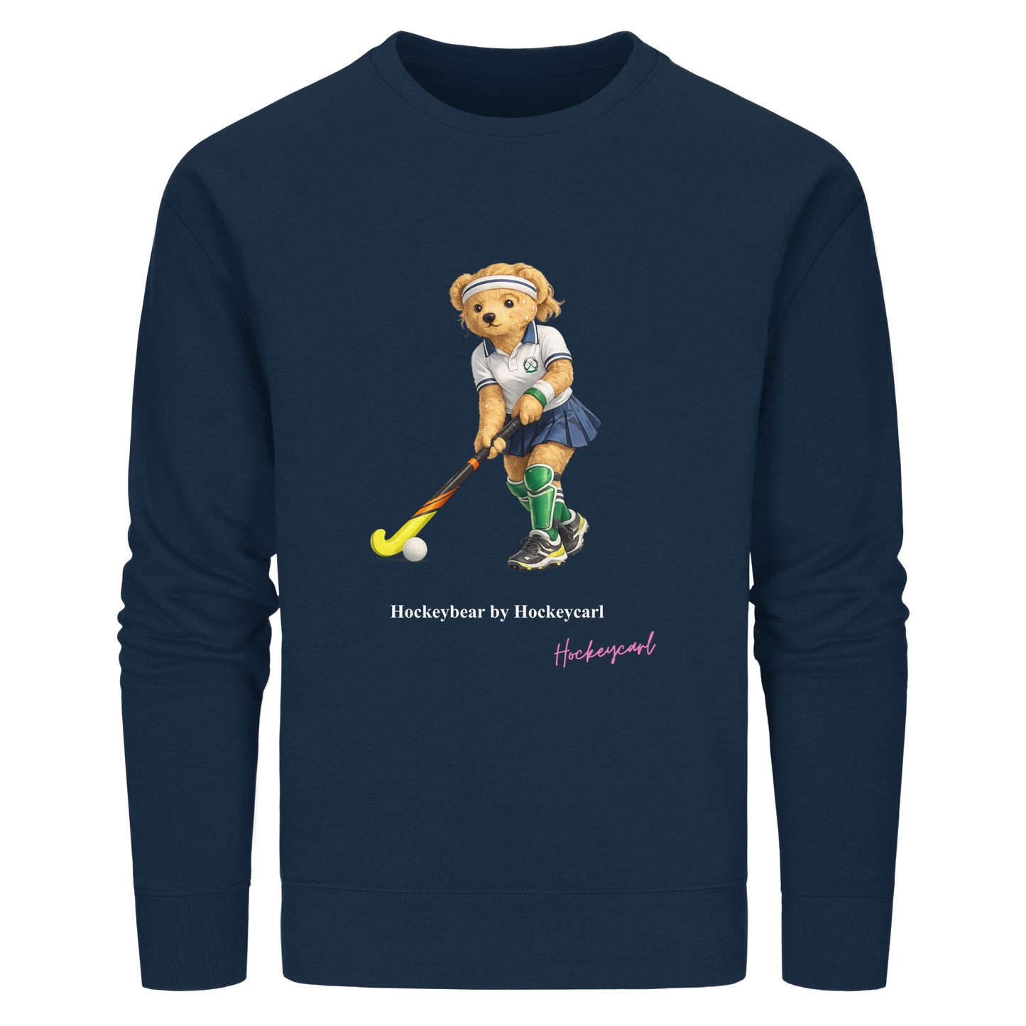 Hockeybear  - Organic Basic Unisex Sweatshirt - Hockeycarl