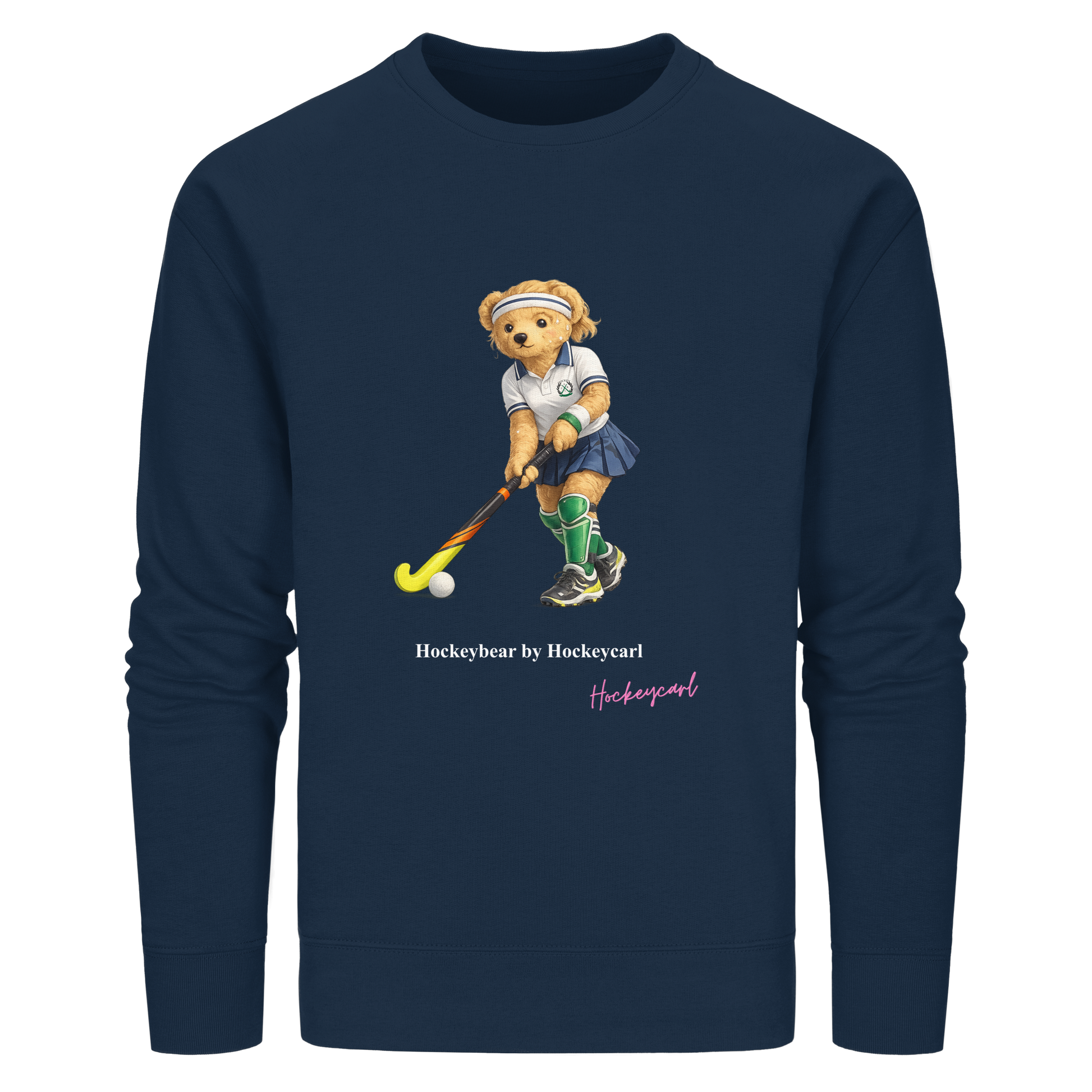 Hockeybear  - Organic Basic Unisex Sweatshirt - Hockeycarl