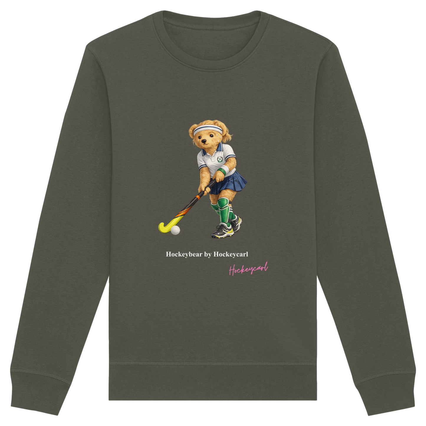 Hockeybear  - Organic Basic Unisex Sweatshirt - Hockeycarl