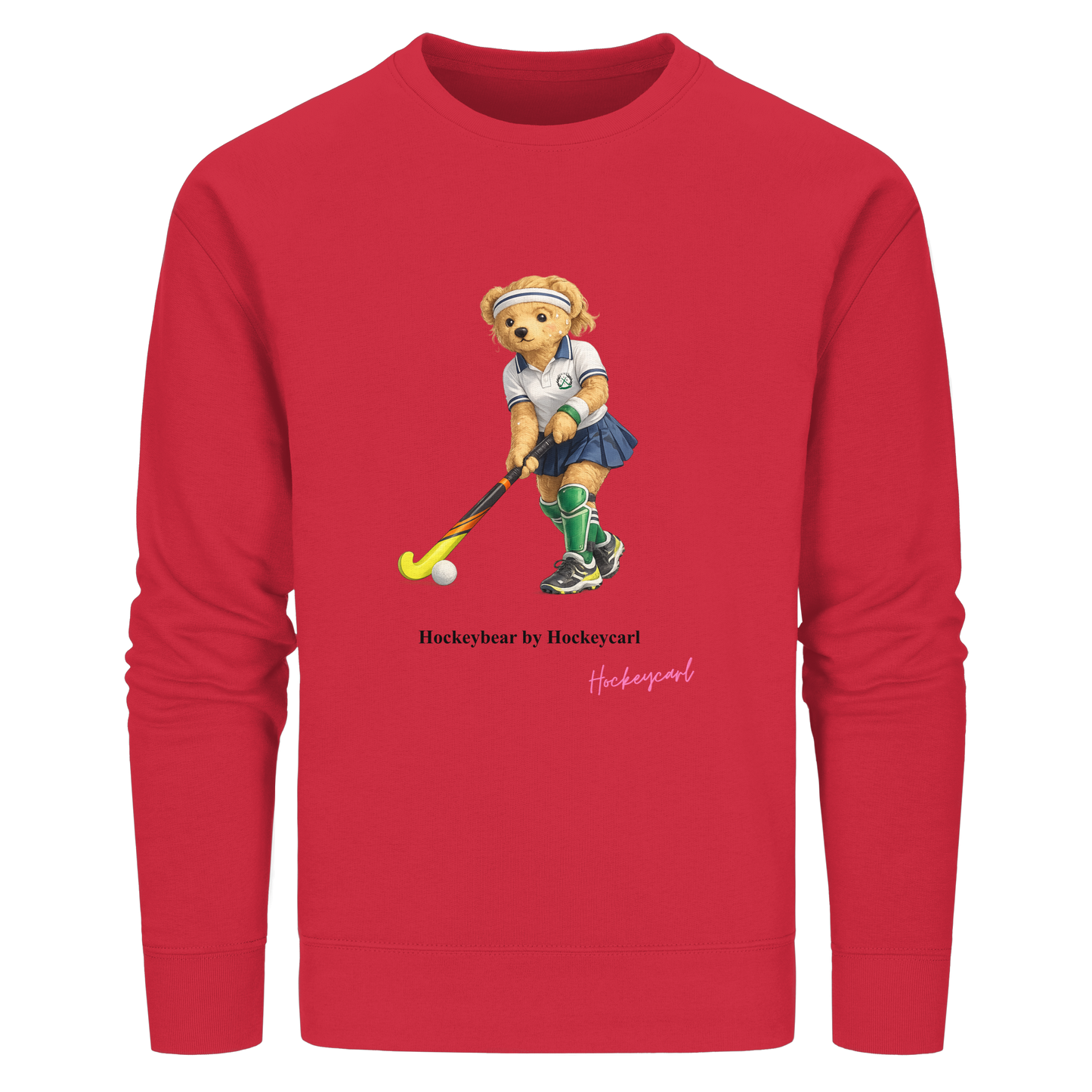 Hockeybear  - Organic Basic Unisex Sweatshirt - Hockeycarl