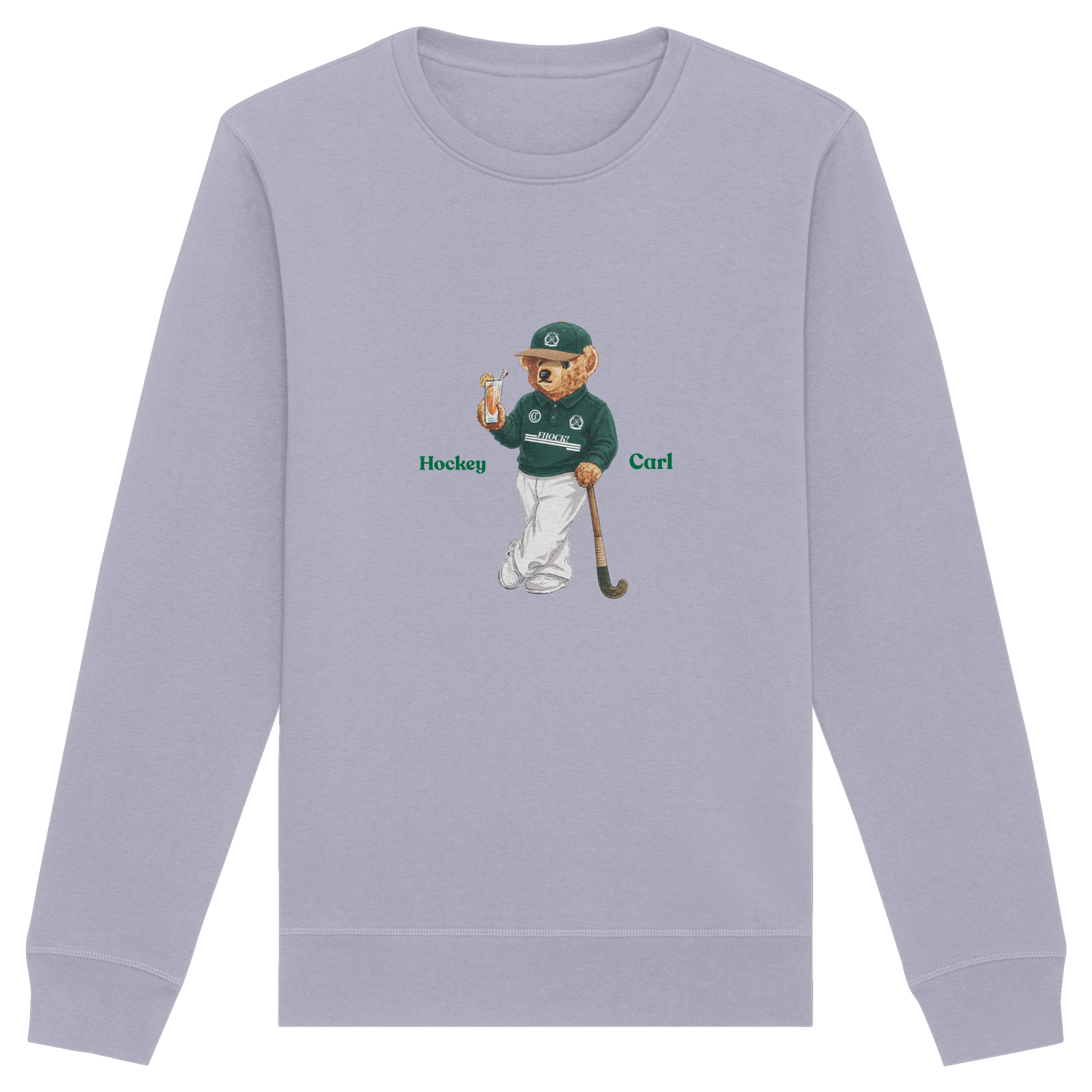 Hockeycarlbear - Organic Basic Unisex Sweatshirt - Hockeycarl