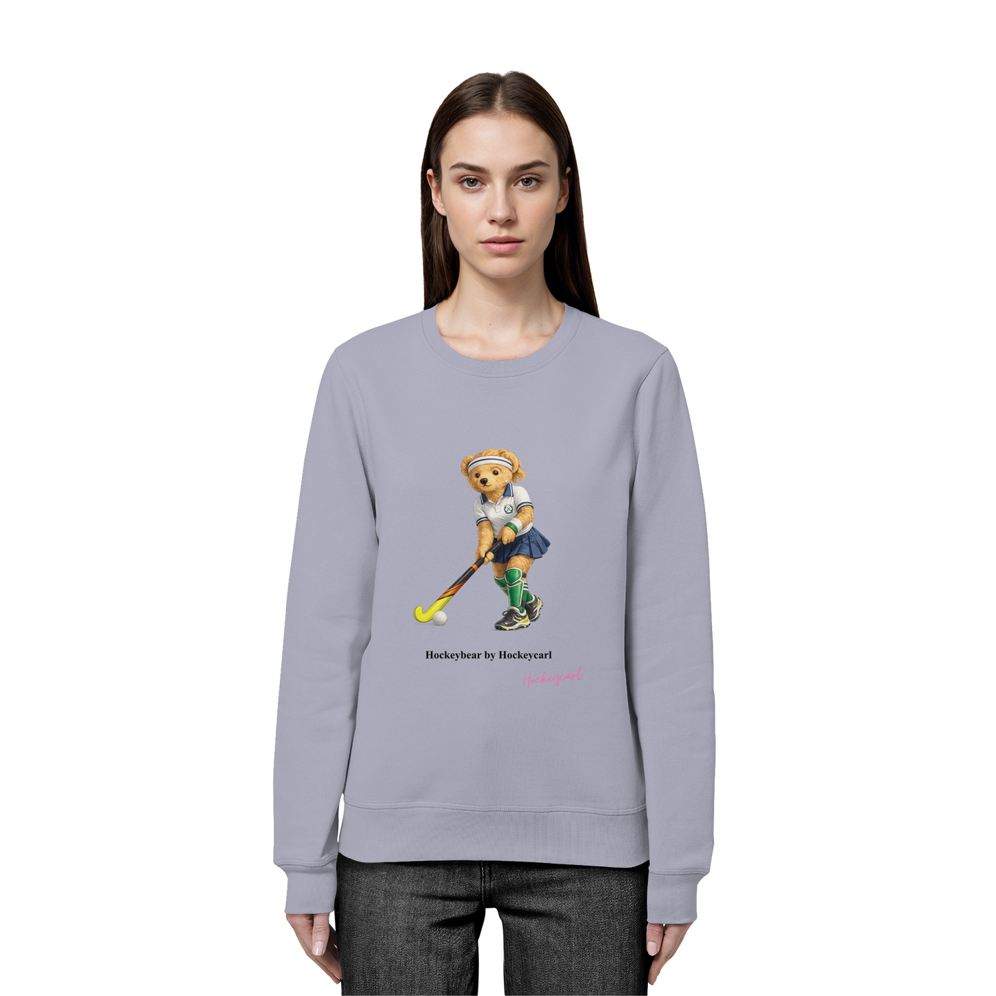 Hockeybear  - Organic Basic Unisex Sweatshirt - Hockeycarl
