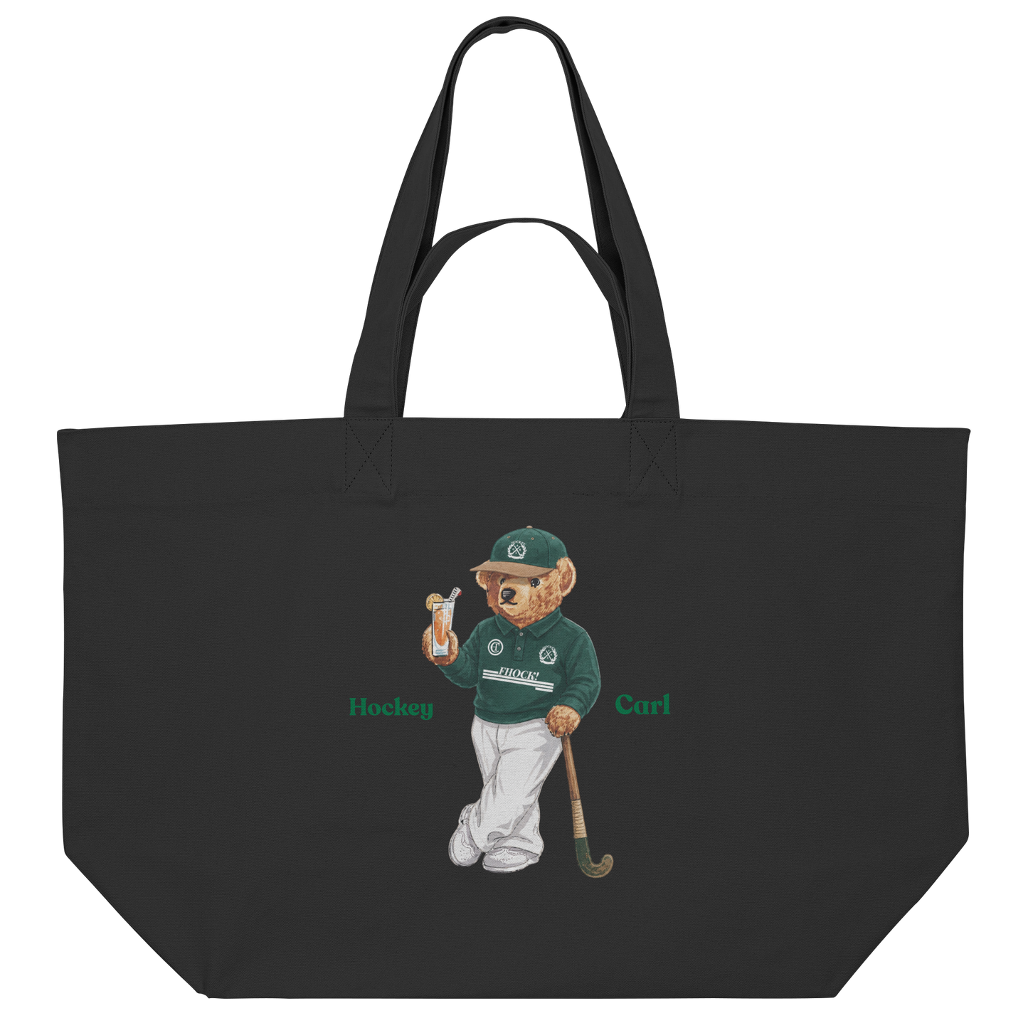 Hockeycarlbear - Organic Shopping-Bag - Hockeycarl